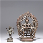 Two Antique Indian Bronzes