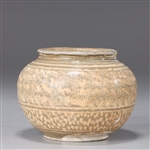 Korean Celadon Glazed Ceramic Jar