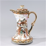 Antique Japanese Gilt Porcelain Ewer
