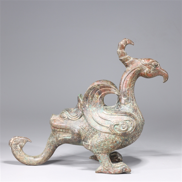 Chinese Archaistic Bronze Bird