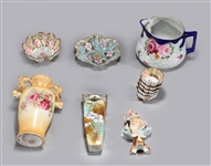 Group of Eleven Assorted Antique Porcelains
