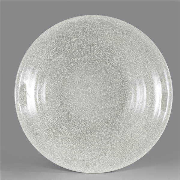 Large Chinese Crackle Glaze Porcealin Bowl