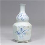 Korean Blue & White Porcelain Vase