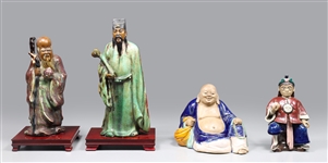 Group of Four Chinese Ceramic Figures