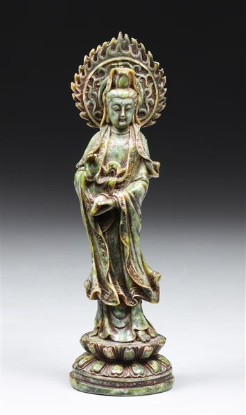 Chinese Carved Hardstone Figure