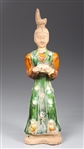 Chinese Glazed Ceramic Seated Figure