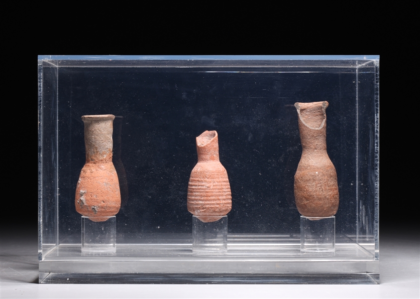 Three Small Pre-Columbian Ceramic Vessels