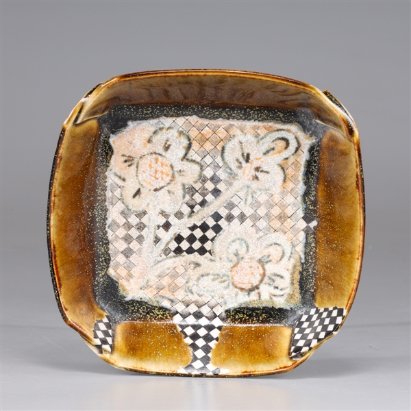 Glazed Ceramic Dish