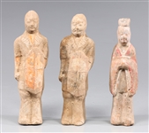 Three Antique Chinese Ceramic Figures