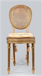 French Empire Giltwood Chair