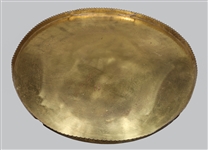 Antique Indian Bronze Table Top