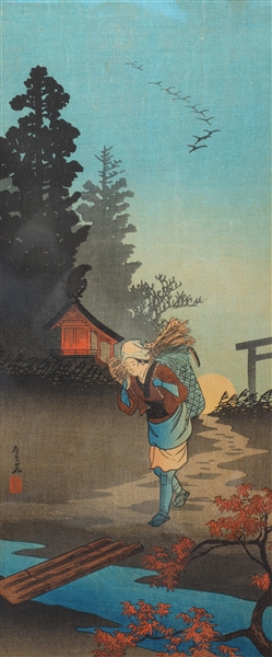 Woodblock Takahashi Sh?tei (Japanese, 1871-1945)