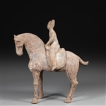 Chinese Hong Dynasty Horse and Rider