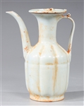 Chinese Dingyao Glazed Covered Ewer