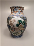 Old Kangxi-Style Famille Verte Porcelain Vase