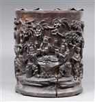 Carved Relief Chinese Planter