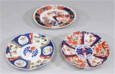 Group of Three Japanese Imari Platters