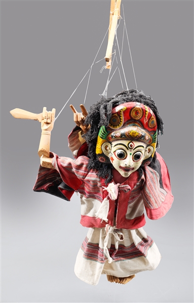 Indonesian Carved Marionette