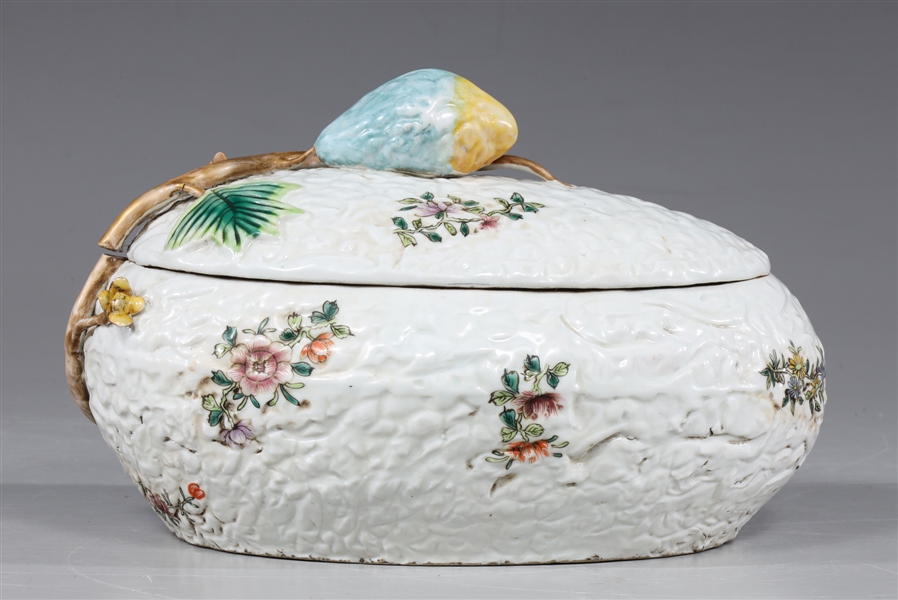 Chinese Plum Form Covered Dish