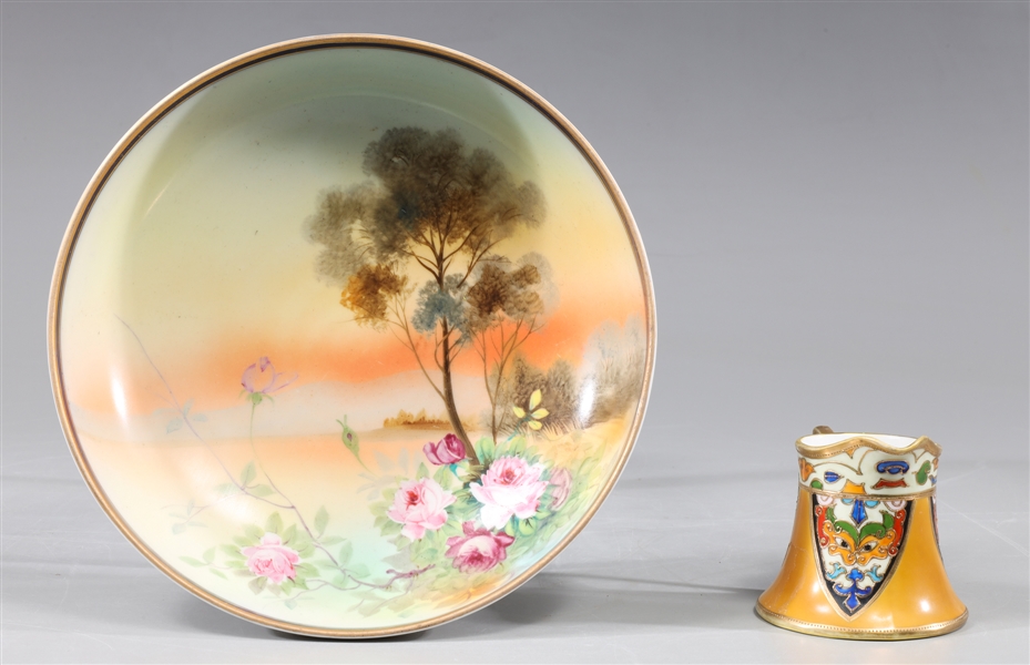 Group of Two Nippon Porcelain Collection