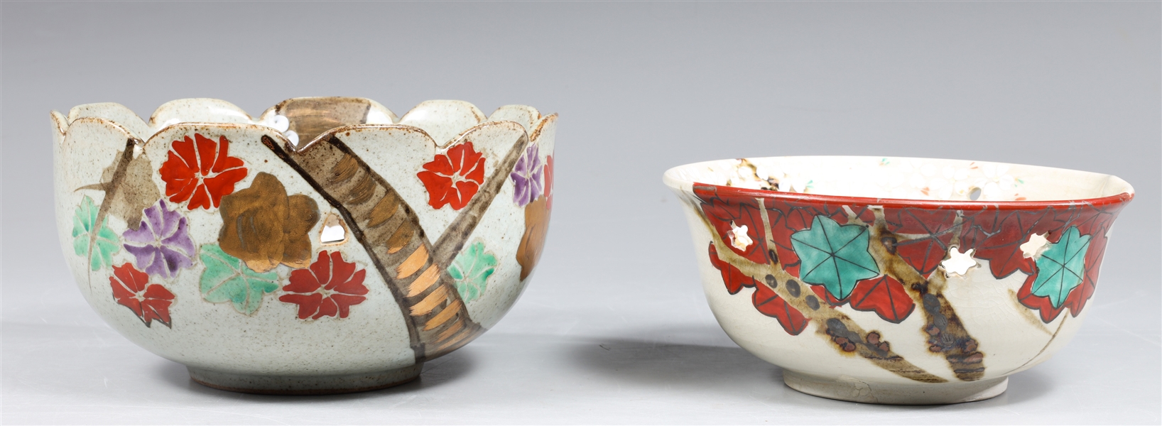 Group of Two Japanese Ceramic Bowls