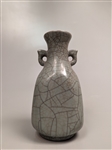 Chinese Crackle Celadon Glazed Vase