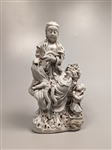 Elaborate Yingqing Glazed Porcelain Guanyin