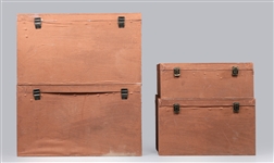 Group of Four Storage Boxes