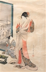 Japanese Woodblock Hosoda Eishi (Japanese, 1756-1829)