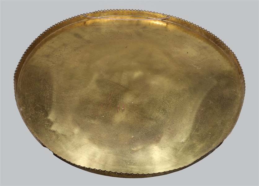 Antique Indian Bronze Table Top