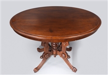 Victorian Eastlake Style Entry Table