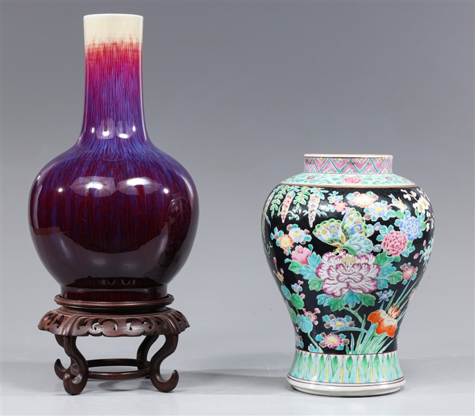 Group of Two Chinese Porcelain Vases