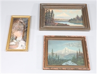 Group of Three Vintage Landscapes