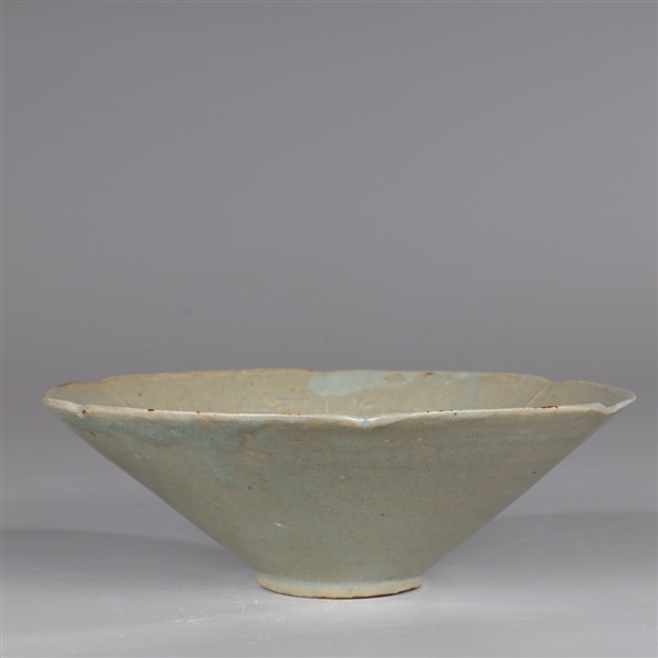 Korean Celadon Glazed Ceramic Bowl