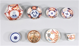 Group of Eight Chinese and Japanese Imari and Satsuma Bowls