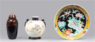 Group of Three Japanese Ceramic Collection