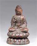Vintage Korean Bronze Gwan-eum Figure