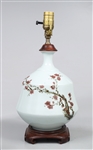 Vintage Japanese Style Porcelain Table Lamp