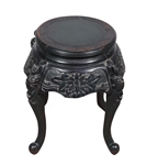 Antique Japanese Carved Side Table