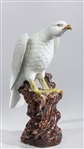 Chinese Ceramic Perched Eagle Figure