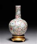 Antique Chinese miniature Millefleur Porcelain Vase