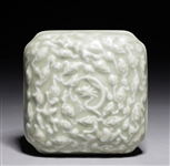 Antique Chinese Porcelain Seal Paste Box