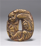 Antique Fine Bronze/Brass Tsuba