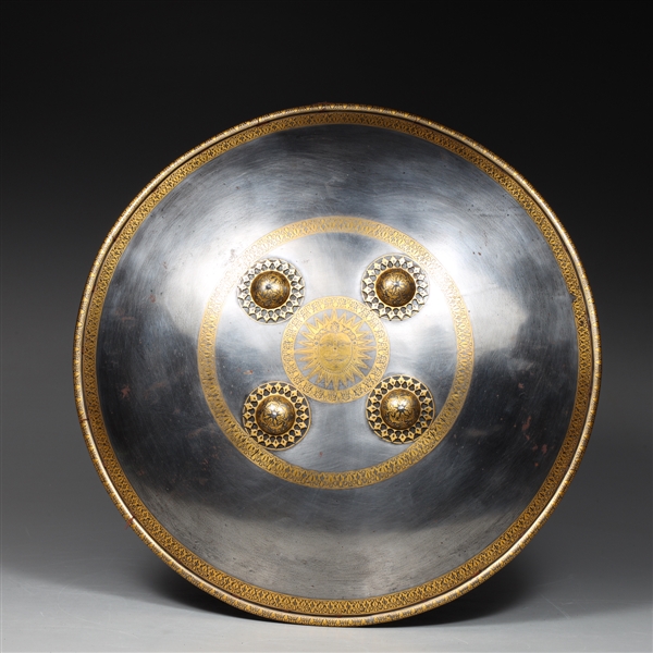 Antique Indo-Persian Battle Shield