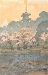 Yoshida Hiroshi (Japan, 1876-1950) Attributed, Sankeien