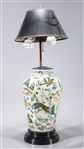 Chinese Vase Mounted as Lamp