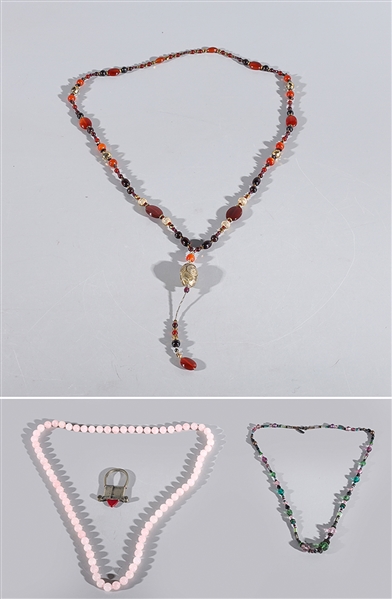 Four Various Pieces of Jewelry