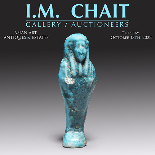Asian Art, Antiques & Estates Auction October 18th, 2022