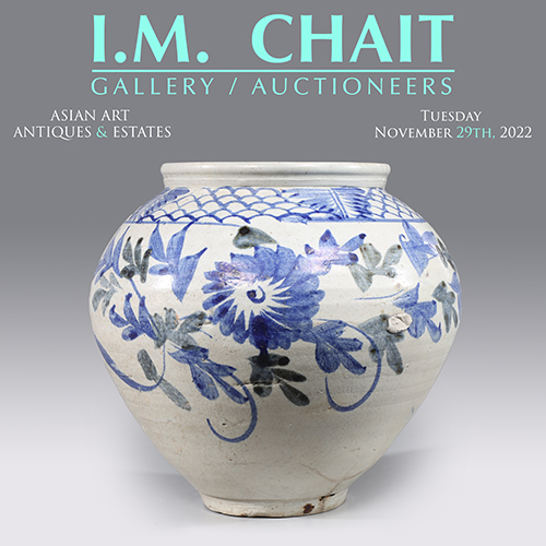 Asian Art, Antiques & Estates Auction November 29th 2022