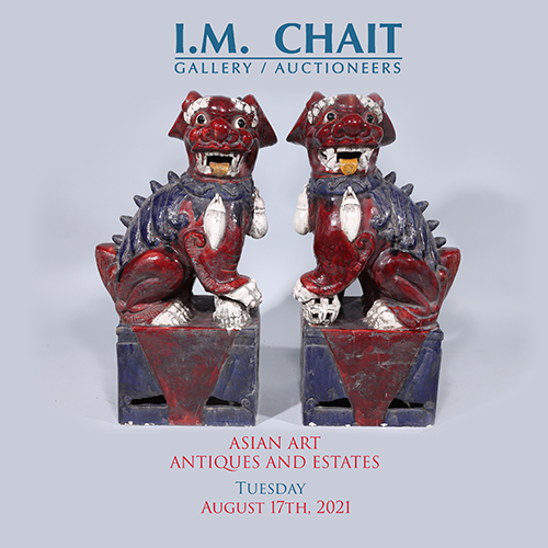 Asian Art, Antiques & Estates Auction August 17, 2021